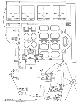 Plan över Gysinge är 1758